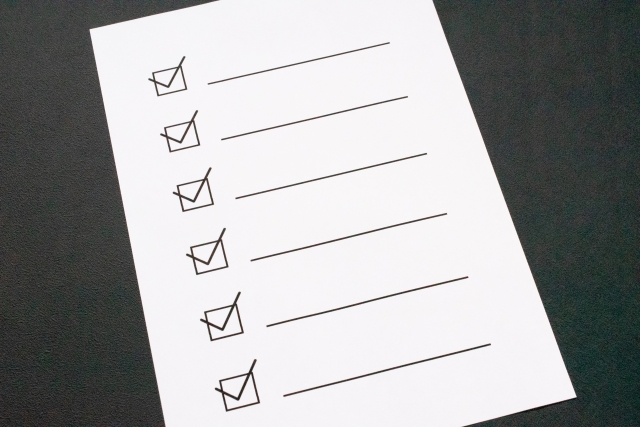 チェックリストイメージ